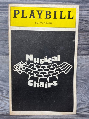 Sedie musicali playbill - sedie,