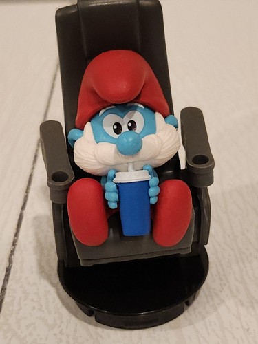Papa puffo movie cup topper - papa,