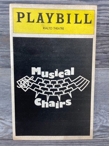 Sedie musicali playbill - sedie, musicali,