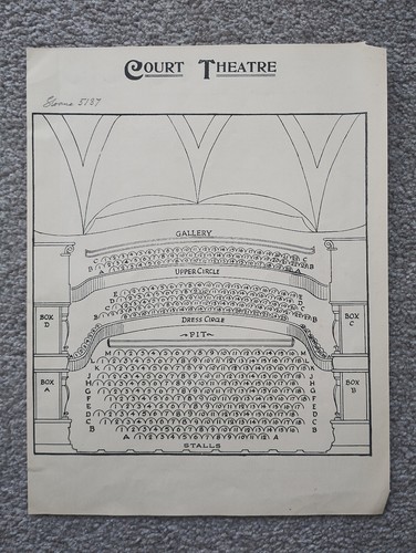 Tabella dei posti teatro - , di