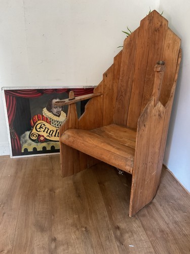 Sedia trono pino - trono, arte