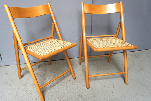 Sedia pieghevole vintage sedie